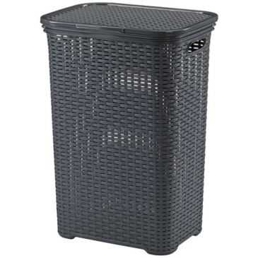 Corbeille à linge Gris Anthracite - Brasilia