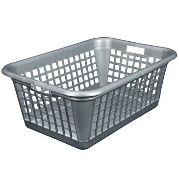 Corbeille à linge 60 L Gris Silver