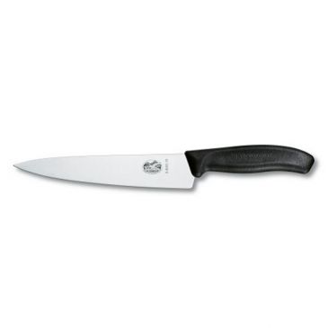 Couteau à découper & éminceur 19 cm Noir