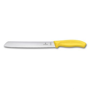 Couteau à pain 21 cm Jaune