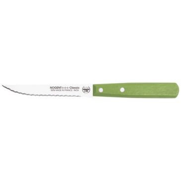 Couteau à steak 11 cm Vert Olive - Classic Bois