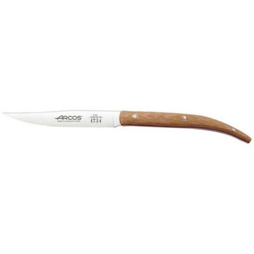Couteau à steak lame lisse 11 cm - Micarta