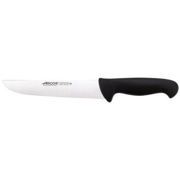 Couteau de Boucher 21 cm Noir - 2900