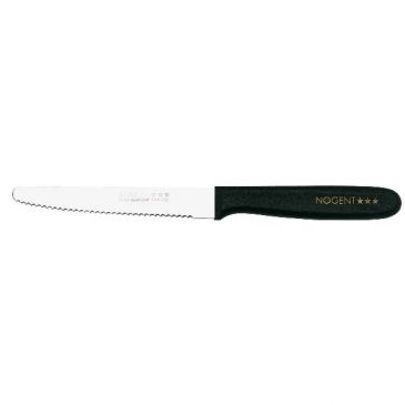 Couteau de table 11 cm cranté Noir - Classic