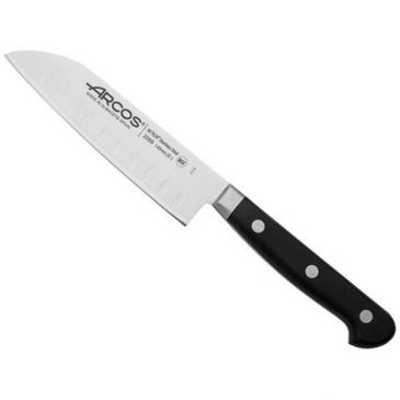 Couteau Santoku alvéolé 14 cm - Opera