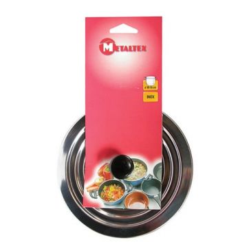 Couvercle inox diamètre 12 à 16 cm