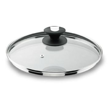 Couvercle verre avec sortie vapeur 24cm - Durit