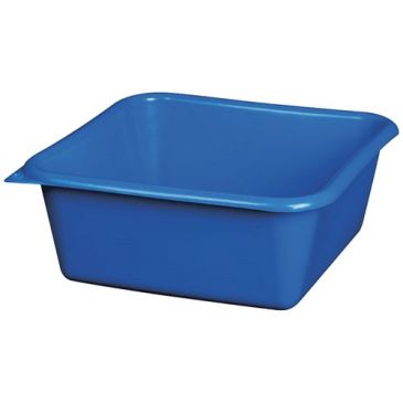 Cuvette carrée graduée 29 cm / 6,5 L Bleu