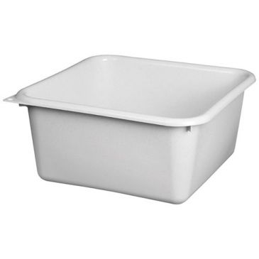 Cuvette carrée 38cm 15l gris moucheté