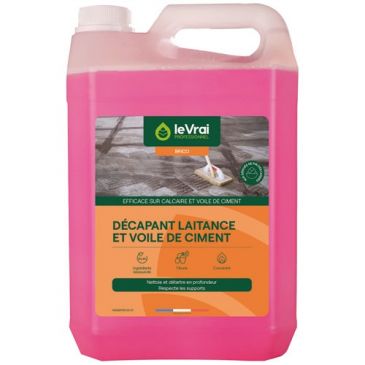 Décapant laitance et voile de ciment 5 L