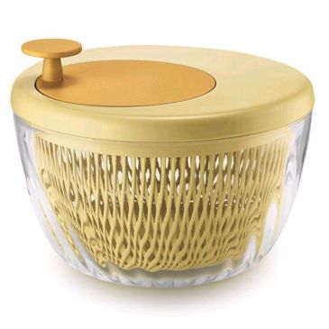Essoreuse à salade 26 cm Jaune - Spin & Store