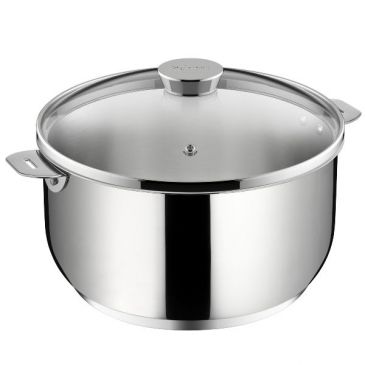 Faitout 26 cm inox + couvercle - Salvaspazio+