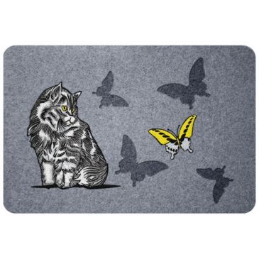 Flock estampes chat 40x60cm
