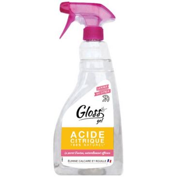Gloss gel acide citrique 750ml