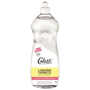 Gloss liquide vaisselle 1l huiles essentiellrs citron
