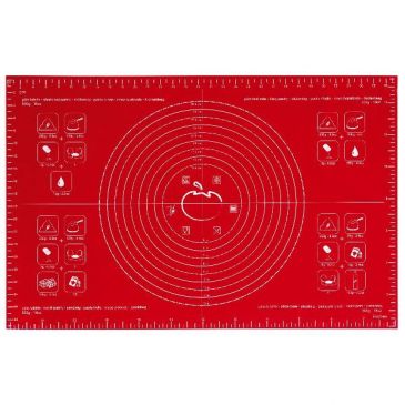 Grande feuille à pâtisserie 60 x 40 cm Rouge
