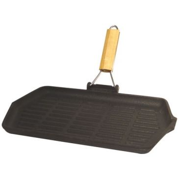 Grill viande rectangulaire 33,5 x 19,5 cm 