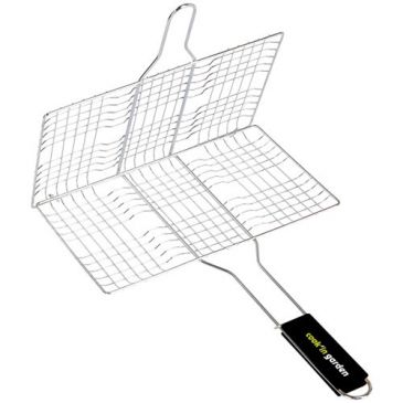 Grille double 6 steacks 34x22cm