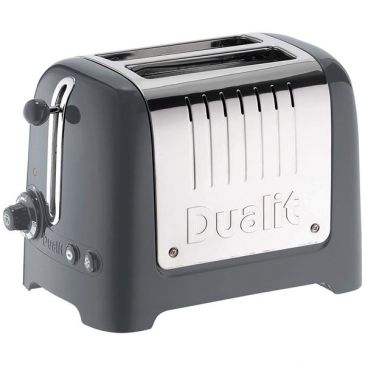Grille-pain 2 tranches Noir & Inox - Lite - 26225