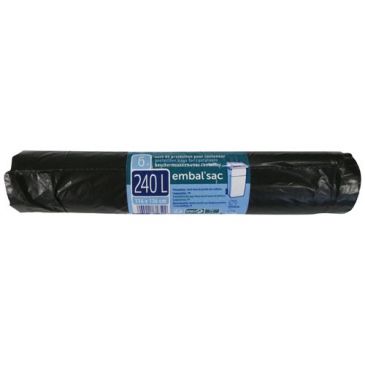Housse conteneur - 240 L - lot de 6 sacs