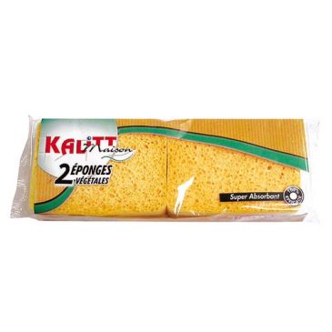 Eponge végétale N°4 - lot de 2