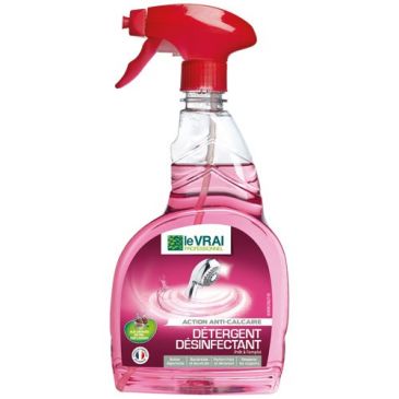 Détergent - désinfectant - prêt à l'emploi - spray 750 mL