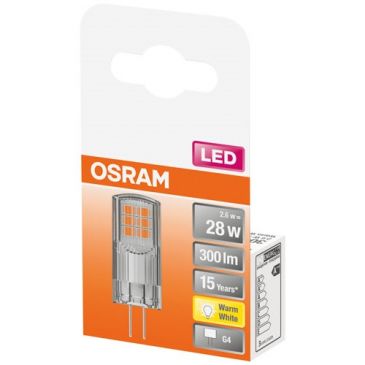 Led capsule clair 2.6w g4 chaud boite de 1