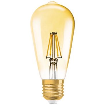 LED filament Edition 1906 or Dim. 6.5 W = 55 W 725 lm chaud