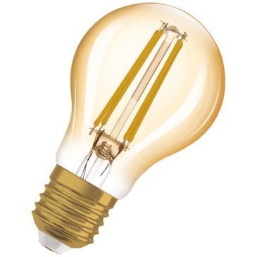 Ampoule LED classique Classic Or - Vintage 1906