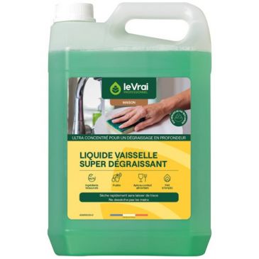 Liquide vaisselle super dégraissant 5 L