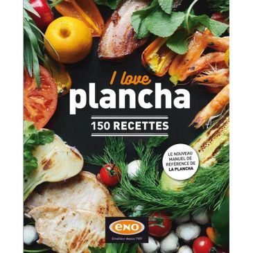 Livre I Love Plancha 150 recettes