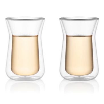 Lot 2 verres double paroi 10 cl - Mélior