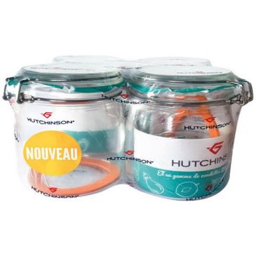 Lot 4 bocaux 0.75 L