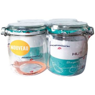 Lot 4 bocaux 1 L