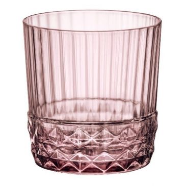 Lot 6 gobelets bas 38 cl Lilas Rose - America's 20