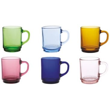 Lot 6 mugs 26 cl Assortis - Versailles