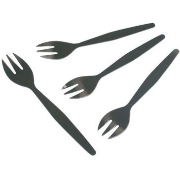 Lot de 4 fourchettes à huîtres en inox 
