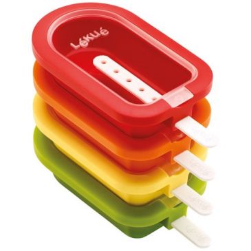 Lot de 4 moules à glaces - Grand Esquimau