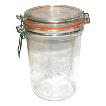 Lot 6 terrines 1 kg / 100 mm - Le Parfait Super
