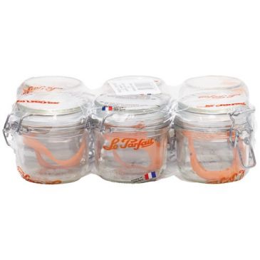 Lot de 6 terrines 200 g / diam 70 mm - Le Parfait Super