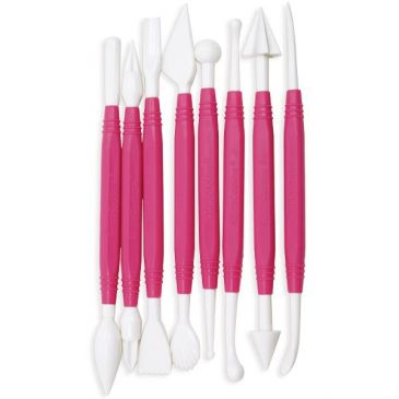 Lot de 8 outils / 16 fonctions pour pâte à sucre