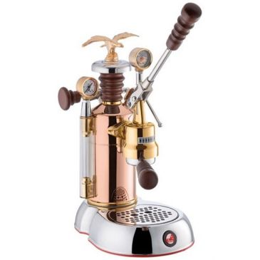 Machine expresso à levier Inox, Cuivre & Or - Esperto Edotto - LPLESE01EU