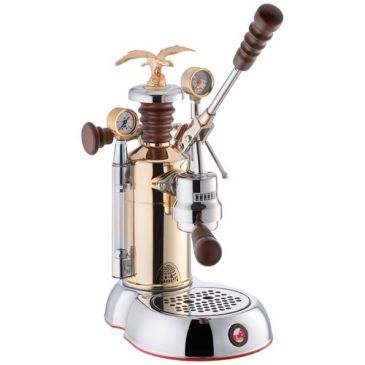 Machine expresso à levier Inox & Or - Esperto Competente - LPLESC01EU