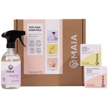 Maia coffret pdt vitres-savon vaiselle-savon multisurfaces