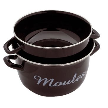 Marmite à moules 18 cm Noire
