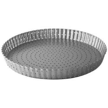 Moule à tarte cannelé perforé 28 cm - Delize
