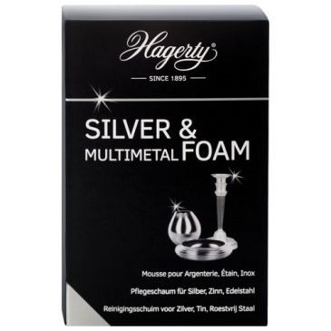 Mousse pour argenterie étain acier 150 ml