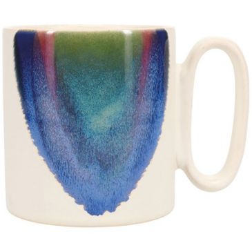 Mug 39 cl Beige & Bleu - Paint
