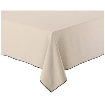 Nappe rectangulaire 140 x 250 cm Ficelle - Grace