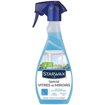 Nettoyant spécial vitres et miroirs - spray - 500 mL